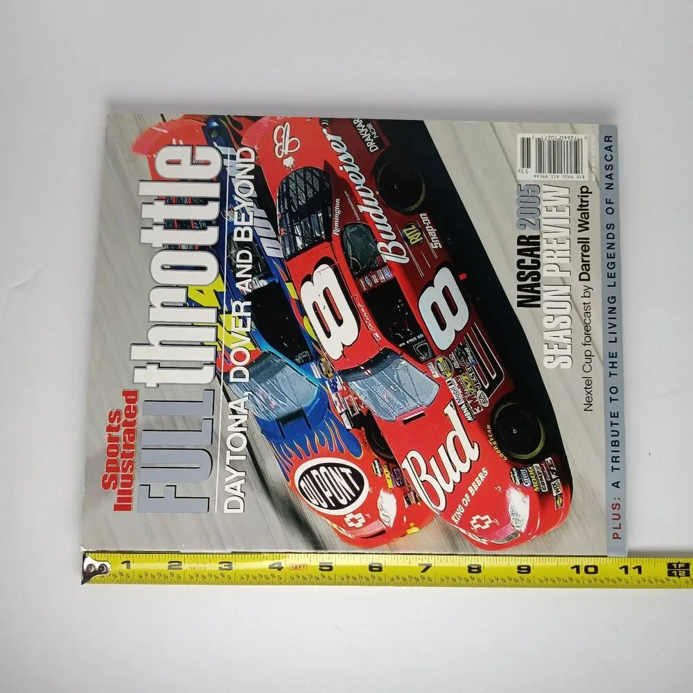 Sports Illustrated Full Throttle Nascar 2005 Season Preview Magazine